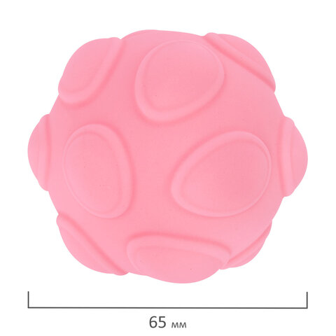 Тактильные мячики, сенсорные игрушки развивающие, ЭКО, 10 штук, диаметр 60-80 мм, BAMBOX BABY (БАМБОКС БЭБИ), 665899 - фото 7