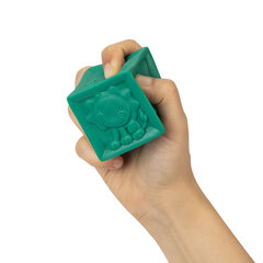 Тактильные кубики, сенсорные, ЭКО 12 штук, BAMBOX BABY (БАМБОКС БЭБИ), 665900