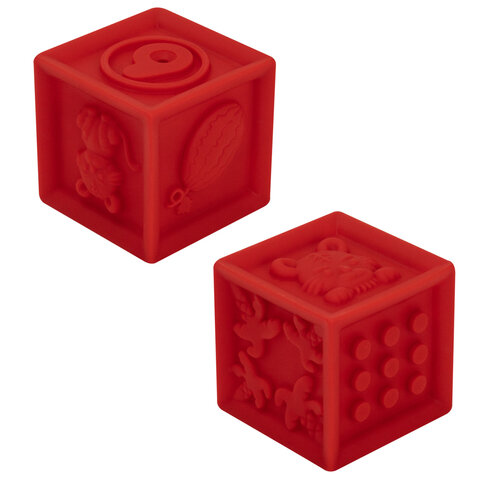 Тактильные кубики пастельные сенсорные ЭКО 12 штук, BAMBOX BABY (БАМБОКС БЭБИ), 665901