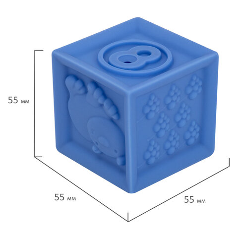 Тактильные кубики пастельные сенсорные ЭКО 12 штук, BAMBOX BABY (БАМБОКС БЭБИ), 665901