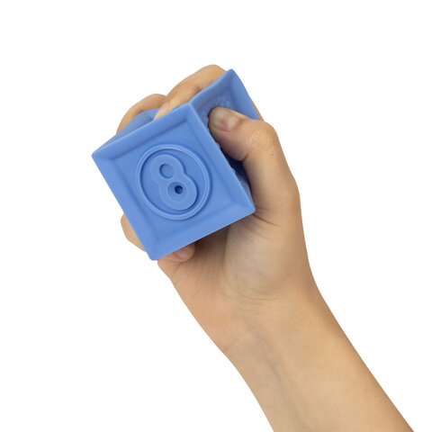 Тактильные кубики пастельные сенсорные ЭКО 12 штук, BAMBOX BABY (БАМБОКС БЭБИ), 665901