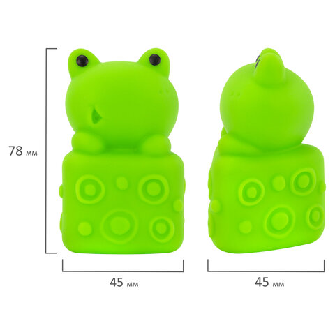 Тактильные игрушки, "Животные", сенсорные развивающие, ЭКО, 6 штук, BAMBOX BABY (БАМБОКС БЭБИ), 665903 - фото 5