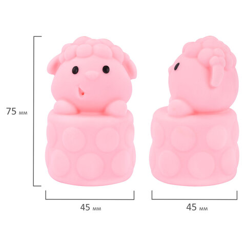 Тактильные игрушки, "Животные", сенсорные развивающие, ЭКО, 6 штук, BAMBOX BABY (БАМБОКС БЭБИ), 665903 - фото 9