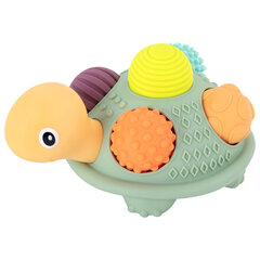 Тактильная игрушка-сортер, Черепашка с мячиками (5 шт.), сенсорная развивающая, ЭКО, BAMBOX BABY (БАМБОКС БЭБИ), 665911