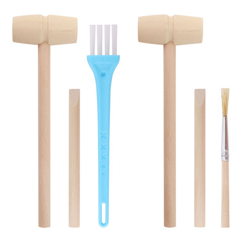 Набор для раскопок 17х21 см, инструменты, 6 видов ассорти, BRAUBERG KIDS, 665917 - фото 5