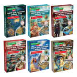 Набор для раскопок "Мир" 16х23 см, инструменты, 6 видов ассорти, BRAUBERG KIDS, 665918