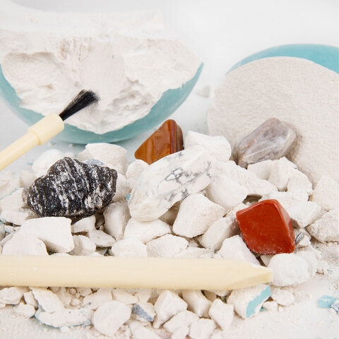 Набор для раскопок "Космос" 9,5х13,3 см, инструменты, 8 видов ассорти, BRAUBERG KIDS, 665919 - фото 8