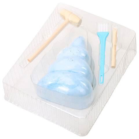 Набор для раскопок "Единороги и феи" 17x21,5 см, инструменты, тату, BRAUBERG KIDS, 665926 - фото 2