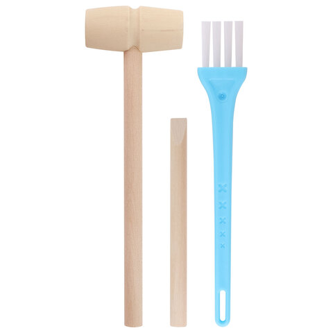 Набор для раскопок "Русалки" 17x21,5 см, инструменты, наклейки, BRAUBERG KIDS, 665927 - фото 4