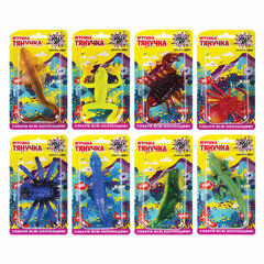 Фигурка-антистресс тянучка &laquo;Тропические обитатели&raquo;, ассорти 8 видов, JOLLY JOT (ДЖОЛЛИ ДЖОТ), 665943