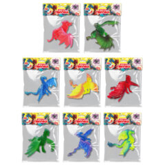 Фигурка-антистресс тянучка &laquo;Драконы&raquo;, ассорти 8 видов, JOLLY JOT (ДЖОЛЛИ ДЖОТ), 665945