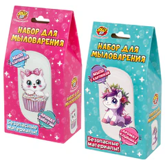 Мыло, набор для мыловарения, 1 мыло-картинка, АССОРТИ, 2 вида, JOLLY JOT (ДЖОЛЛИ ДЖОТ), 665979