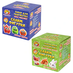 Слайм 3D, набор для создания 3D-слайм-фигурок, АССОРТИ, 2 вида, JOLLY JOT (ДЖОЛЛИ ДЖОТ), 665982