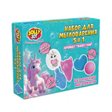 Мыло, набор для мыловарения 5 в 1, 2 мыла, 1 мыло-картинка, 2 бомбочки, JOLLY JOT (ДЖОЛЛИ ДЖОТ), 665985