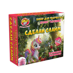Слайм, набор &laquo;Сделай слайм&raquo; 3 шт., 3 цвета с наполнителем АССОРТИ, 2 вида, JOLLY JOT (ДЖОЛЛИ ДЖОТ), 665988