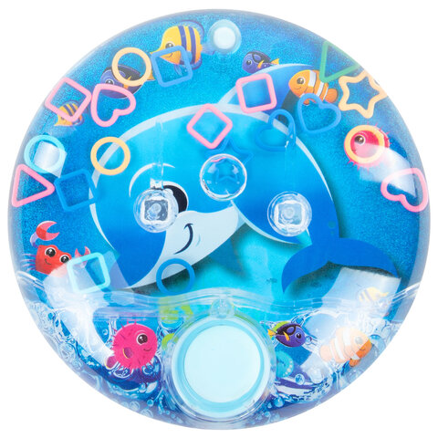 Водная игра ПОДВОДНЫЙ МИР, 10х10 см, колечки, ассорти, 4 вида, JOLLY JOT (ДЖОЛЛИ ДЖОТ), 665995 - фото 6