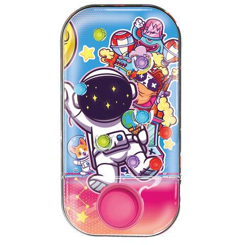 Водная игра КОСМОНАВТЫ, 11х6 см, мячики, ассорти, 3 вида, дисплей, JOLLY JOT (ДЖОЛЛИ ДЖОТ), 665996 - фото 5