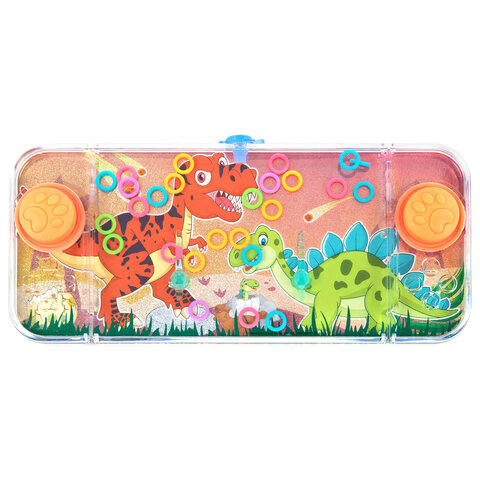 Водная игра ДИНОЗАВРИКИ, 15х7 см, колечки, ассорти, 4 вида, JOLLY JOT (ДЖОЛЛИ ДЖОТ), 665998 - фото 4