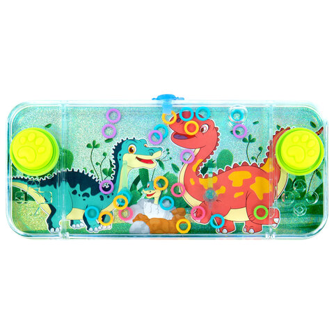 Водная игра ДИНОЗАВРИКИ, 15х7 см, колечки, ассорти, 4 вида, JOLLY JOT (ДЖОЛЛИ ДЖОТ), 665998 - фото 5