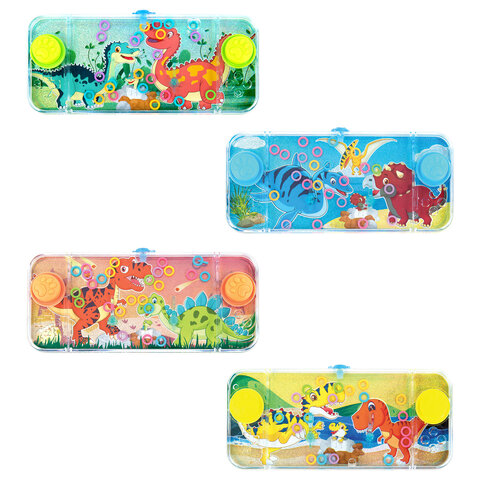 Водная игра ДИНОЗАВРИКИ, 15х7 см, колечки, ассорти, 4 вида, JOLLY JOT (ДЖОЛЛИ ДЖОТ), 665998 - фото 2