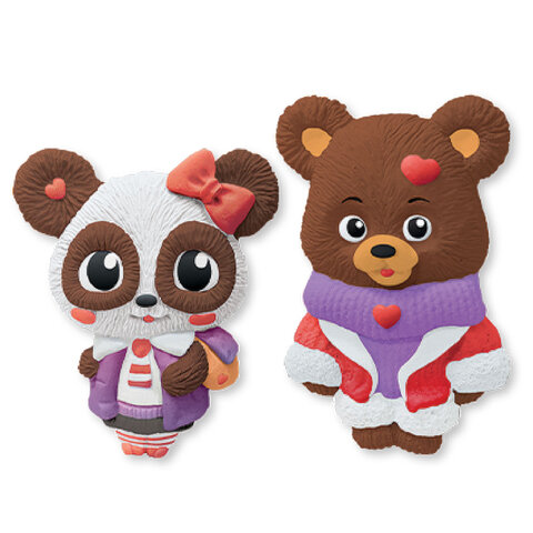 Фигурка-раскраска из гипса "С магнитом", с красками и кистью, ассорти, BRAUBERG KIDS, 666010 - фото 30