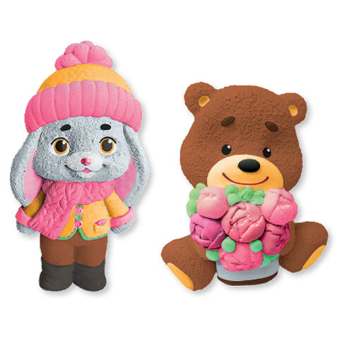 Фигурка-раскраска из гипса "С магнитом", с красками и кистью, ассорти, BRAUBERG KIDS, 666010 - фото 27