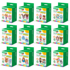 Фигурка-раскраска из гипса &laquo;С магнитом&raquo;, с красками и кистью, ассорти, BRAUBERG KIDS, 666010