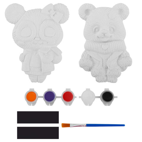 Фигурка-раскраска из гипса "С магнитом", с красками и кистью, ассорти, BRAUBERG KIDS, 666010 - фото 31