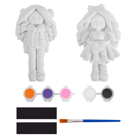 Фигурка-раскраска из гипса "С магнитом", с красками и кистью, ассорти, BRAUBERG KIDS, 666010 - фото 34