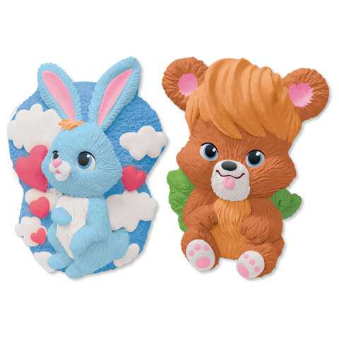 Фигурка-раскраска из гипса "С магнитом", с красками и кистью, ассорти, BRAUBERG KIDS, 666010 - фото 9