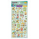 Наклейки гелевые "Зверяшки-обаяшки", 17,5х9 см, ассорти 12 видов, FUNSTER (ФАНСТЕР), 666085