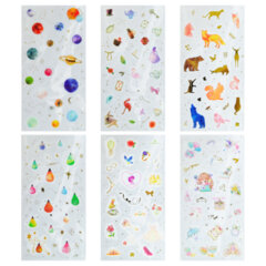 Наклейки декоративные &laquo;Black edition&raquo;, 17,5&times;9 см, ассорти 6 видов, FUNSTER (ФАНСТЕР), 666100