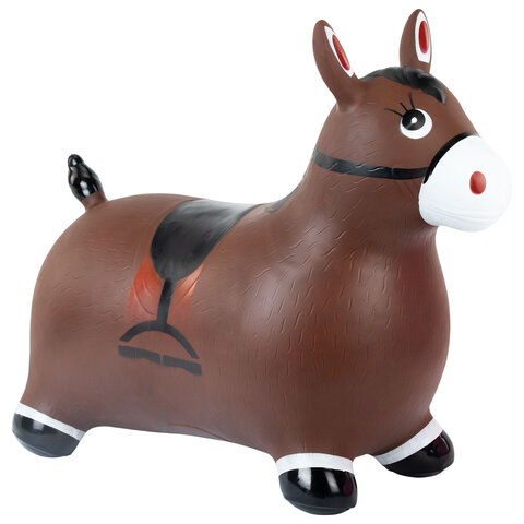 Попрыгун надувной "Лошадка", 57х28х50 см, ПВХ, насос, JOLLY JOT (ДЖОЛЛИ ДЖОТ), 666123