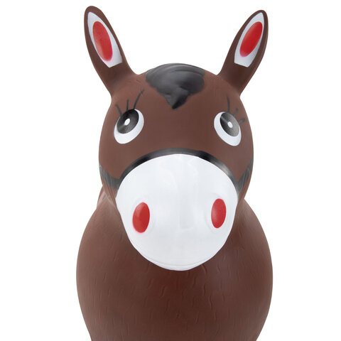 Попрыгун надувной "Лошадка", 57х28х50 см, ПВХ, насос, JOLLY JOT (ДЖОЛЛИ ДЖОТ), 666123