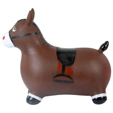 Попрыгун надувной "Лошадка", 57х28х50 см, ПВХ, насос, JOLLY JOT (ДЖОЛЛИ ДЖОТ), 666123