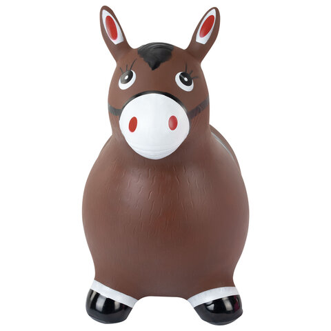 Попрыгун надувной "Лошадка", 57х28х50 см, ПВХ, насос, JOLLY JOT (ДЖОЛЛИ ДЖОТ), 666123