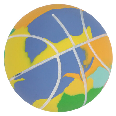 Мяч-попрыгун ЦВЕТНОЙ МИКС, 6 см, ТПР, ассорти, 12 цветов, JOLLY JOT (ДЖОЛЛИ ДЖОТ), 666124