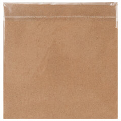 Бумага для оригами и аппликаций 21&times;21 см, 100 листов, крафт, ОСТРОВ СОКРОВИЩ, 666177