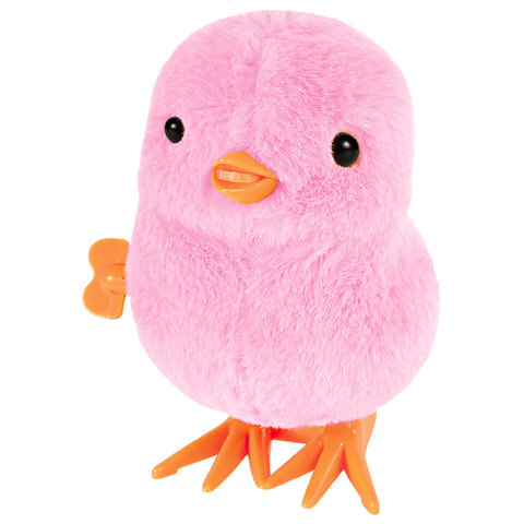 Игрушка мягкая заводная Цыпленок, высота 9 см, ассорти 2 цвета, WOOZOO (ВУУЗУ), 666187 - фото 3