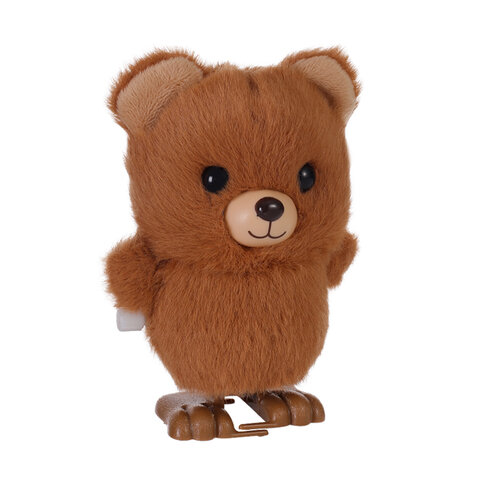 Игрушка мягкая заводная Мишка, высота 13 см, WOOZOO (ВУЗУ), 666191