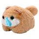 Игрушка пищалка мягкая заводная "Кот с рыбой", 7,5 см, ассорти 2 цвета, WOOZOO (ВУЗУ), 666194