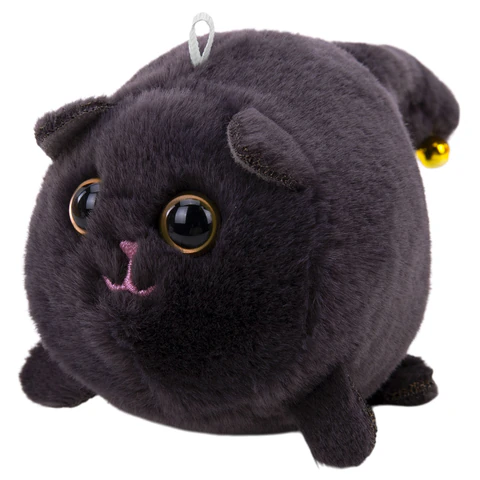 Игрушка пищалка мягкая заводная "Котик," высота 14 см, ассорти 2 цвета, WOOZOO (ВУЗУ), 666195 - фото 2