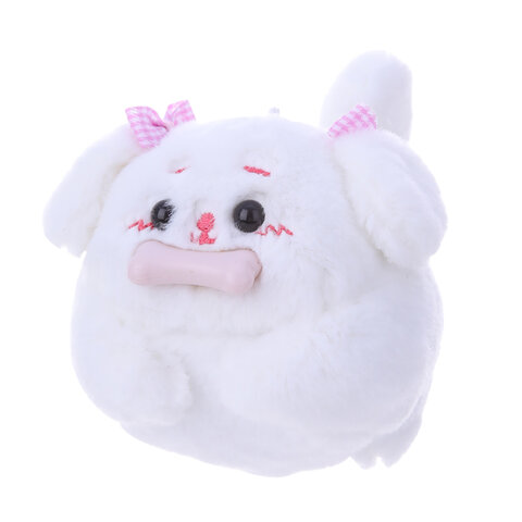 Игрушка пищалка мягкая заводная Собака, высота 9 см, ассорти 2 цвета, WOOZOO (ВУЗУ), 666196 - фото 2