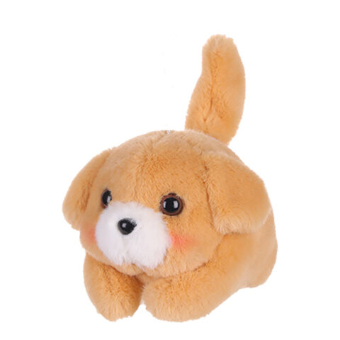 Игрушка пищалка мягкая заводная Собачка, высота 8 см, ассорти 2 цвета, WOOZOO (ВУЗУ), 666204 - фото 2