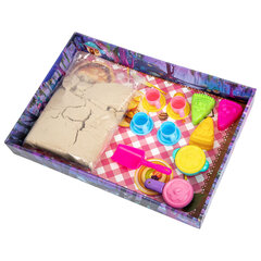 Набор кинетического песка 3 кг, &laquo;ВЕСЕЛОЕ ЧАЕПИТИЕ&raquo;, песочница, игрушки, формочки, BRAUBERG KIDS, 666213