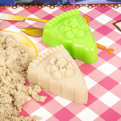 Набор кинетического песка 3 кг, &laquo;ВЕСЕЛОЕ ЧАЕПИТИЕ&raquo;, песочница, игрушки, формочки, BRAUBERG KIDS, 666213