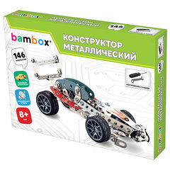 Конструктор металлический &laquo;Гоночный болид&raquo;, с подвижными деталями, 146 элементов, BAMBOX (БАМБОКС), 666365