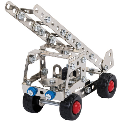 Конструктор металлический "Строительная техника 3 в 1", подвижные детали, 137 элементов, BAMBOX (БАМБОКС), 666369 - фото 4