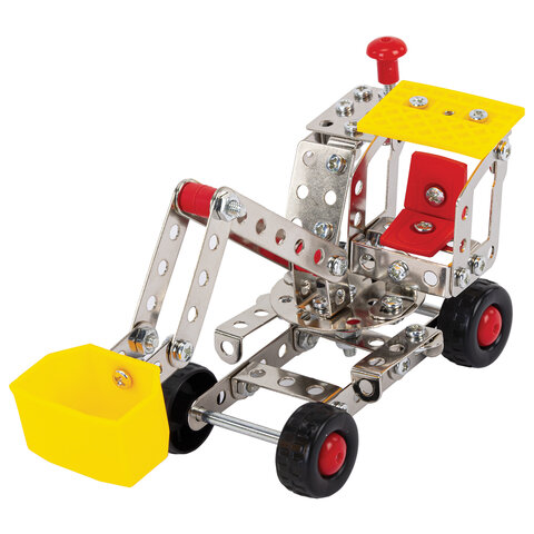 Конструктор металлический "Строительная техника 5 в 1", подвижные детали, 139 элементов, BAMBOX (БАМБОКС), 666370 - фото 5