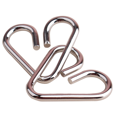 Головоломки металлические, набор 28 штук, разные уровни сложности, МозгоМина, 666420 - фото 18